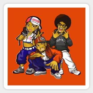 hip hop png amazing trio icon Sticker